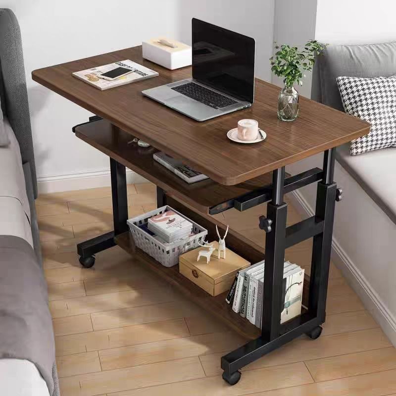 Desk Setup Minimalist - Taşınabilir Küçük Masa, Komodin, Yatak Odası,