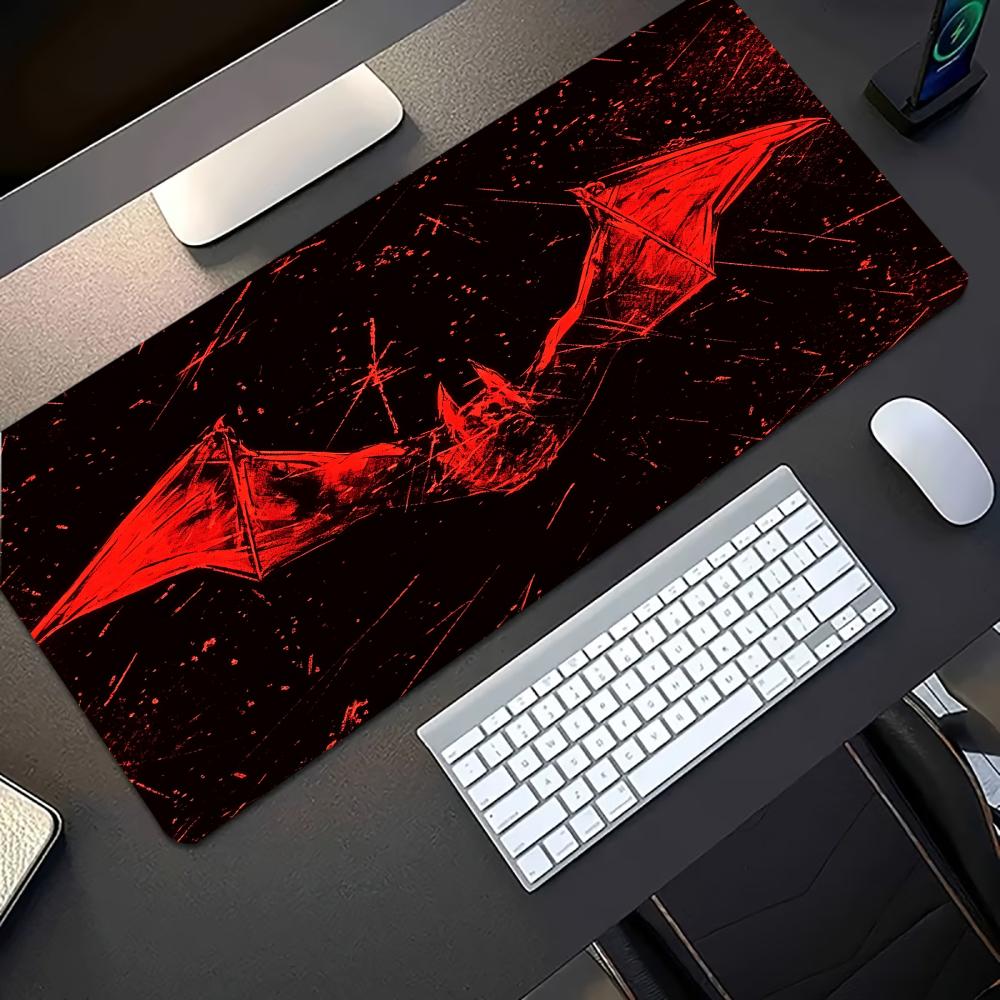 Koyu Kırmızı Yarasa Desenli Bü - Desk Setup Pc And Laptop incelemesi ve fiyatı