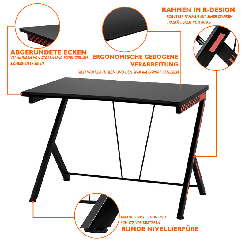 Modern Ergonomik Bilgisayar Ma - Desk Setup L Shaped incelemesi ve fiyatı