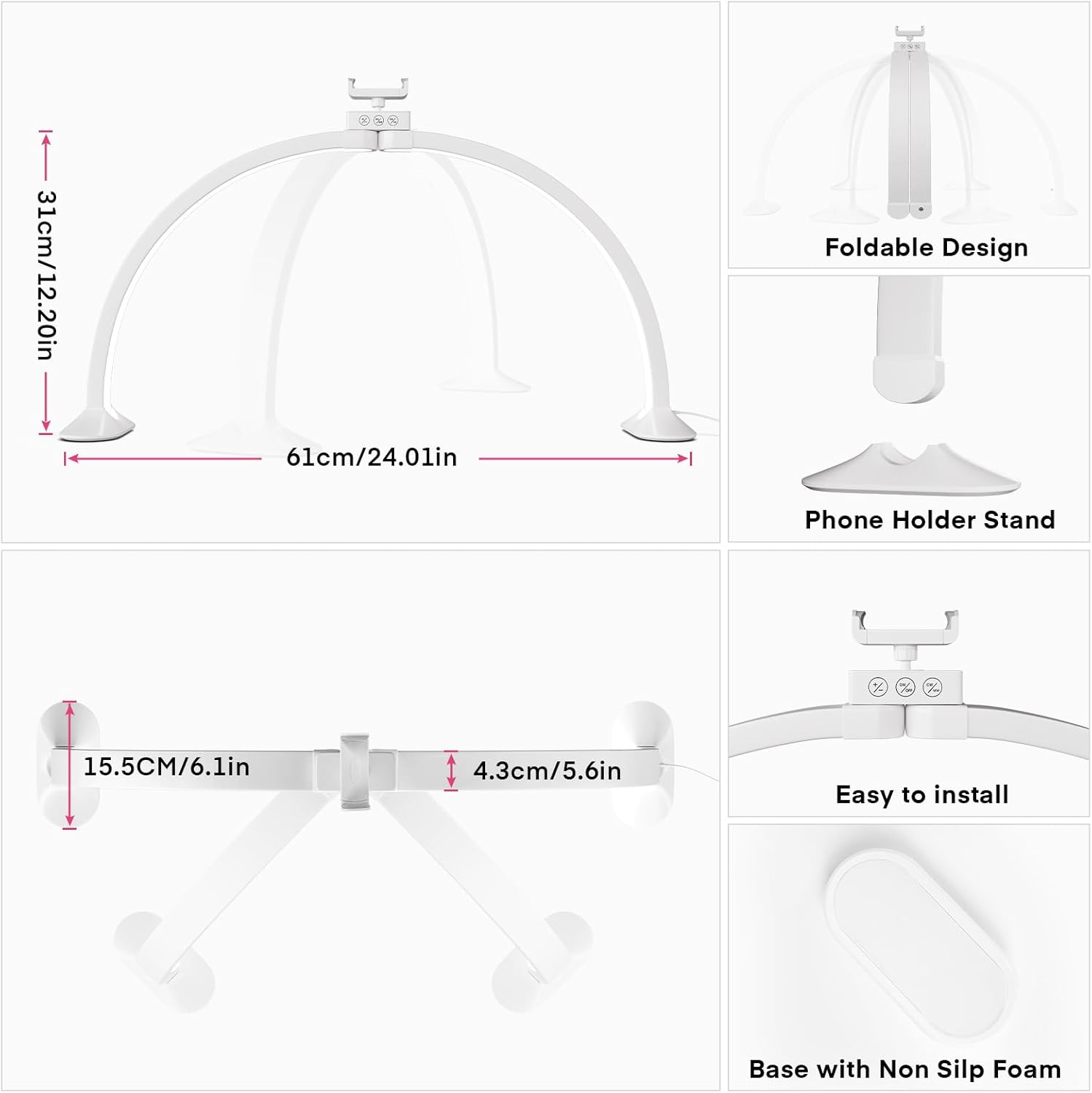 Yarım Ay Işığı U Şeklinde Tırn - Desk Setup Lamp incelemesi ve fiyatı
